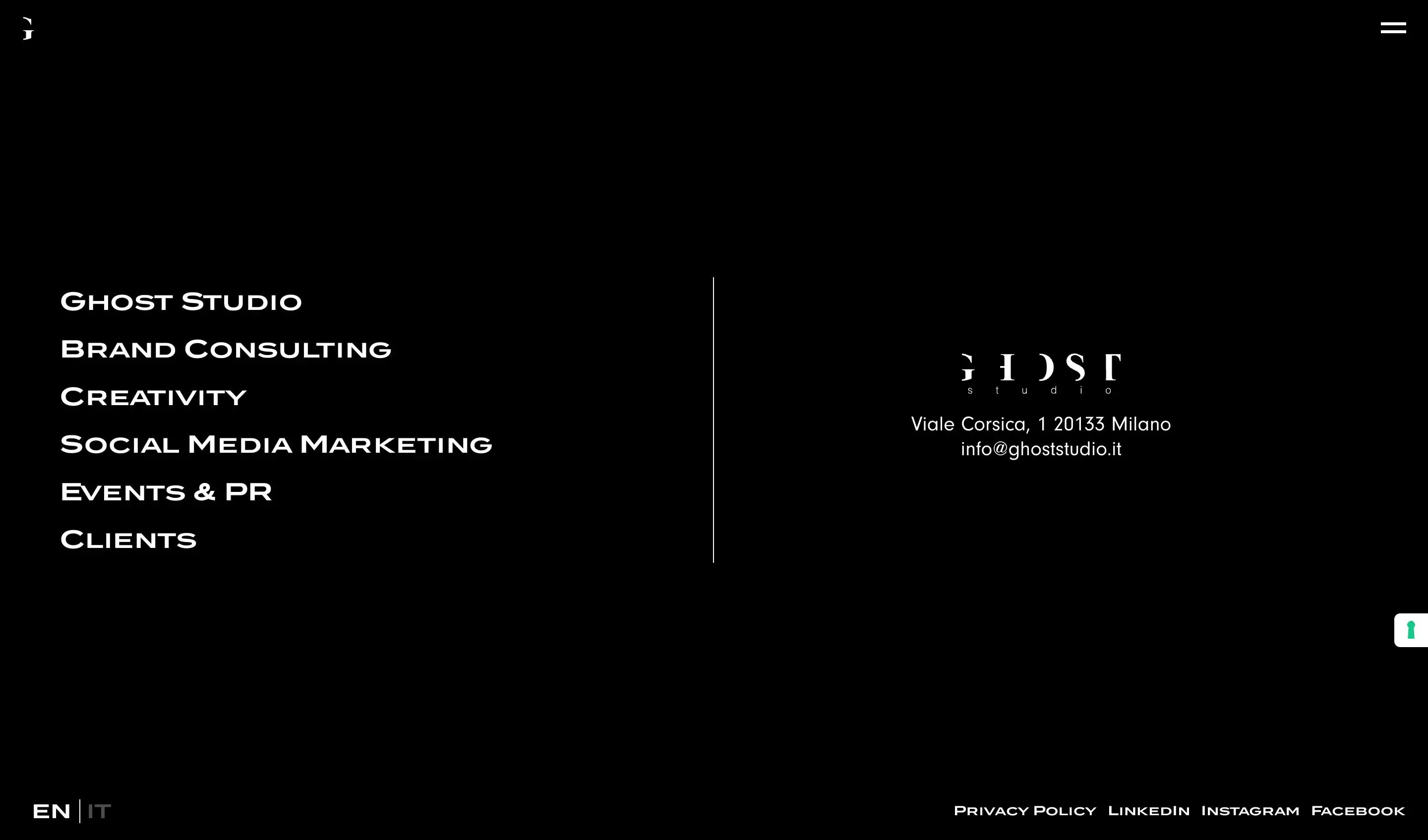 طراحی و توسعه سایت گوست استودیو